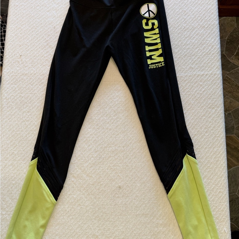 Justice Active Black Leggings